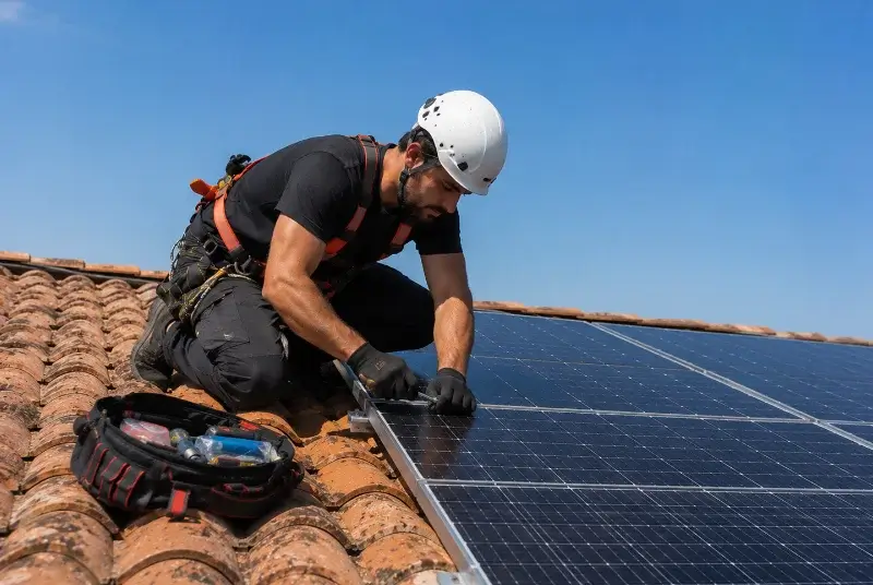 Maintenance et monitoring de panneaux solaires à Mudaison