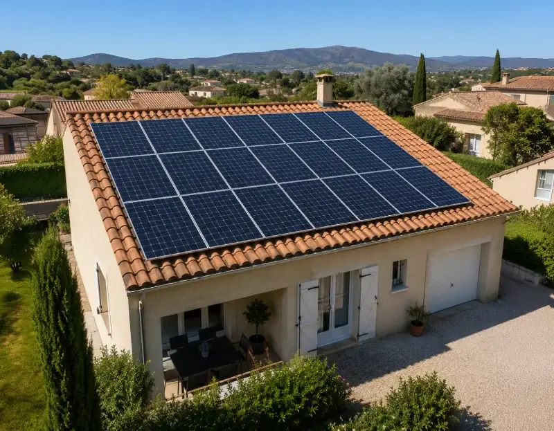 Prime à l'autoconsommation panneaux solaires Mudaison — aide financière de l'État